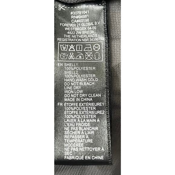 FOREVER 21 CAP SLEEVE PULL-OVER SCOOP NECKLINE BLOUSE, M, SMOKEY GREY - SEQUENCE - Picture 10 of 10